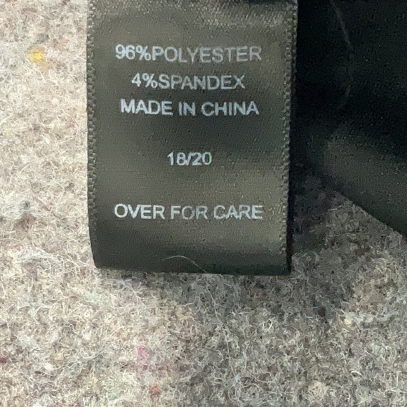 Ashley Stewart Black Asymmetrical Hem Midi Cocktail Dress Plus Size 18 / 20 - Picture 4 of 5